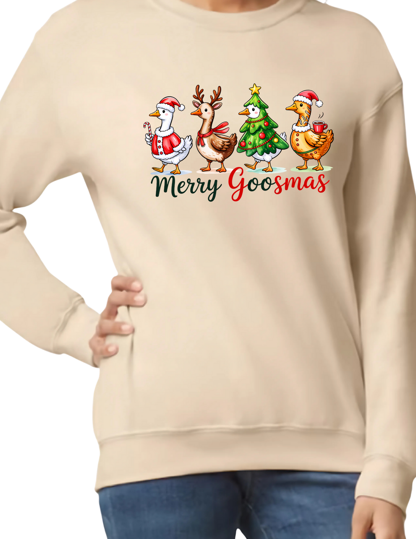 Merry Goosmas - Crewneck Sweater