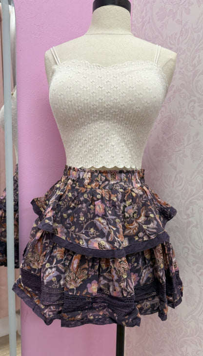 Sugar Plum - Mini Skirt