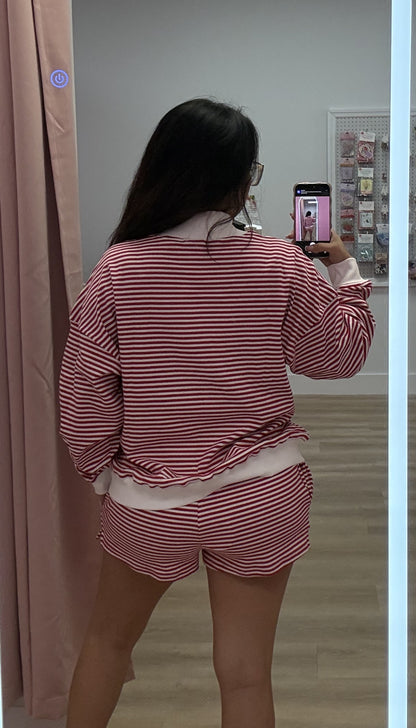 Striped - Knit Shorts
