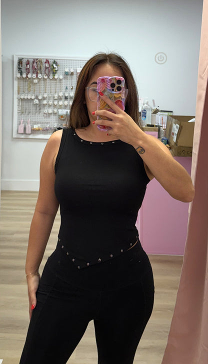 Jessie - Stud Tank Top