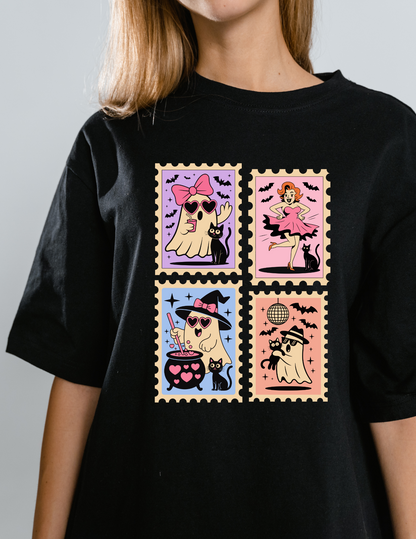 Cats, Fun & Halloween - Graphic t-shirt