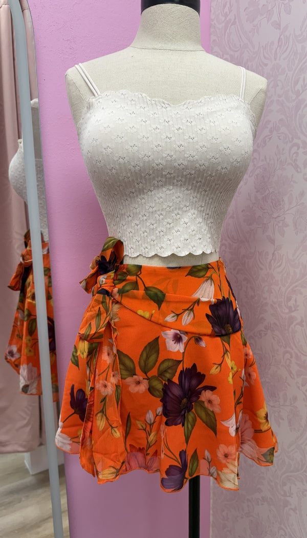 It's A Wrap - Mini Skirt