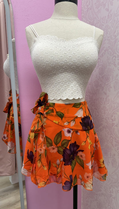 It's A Wrap - Mini Skirt