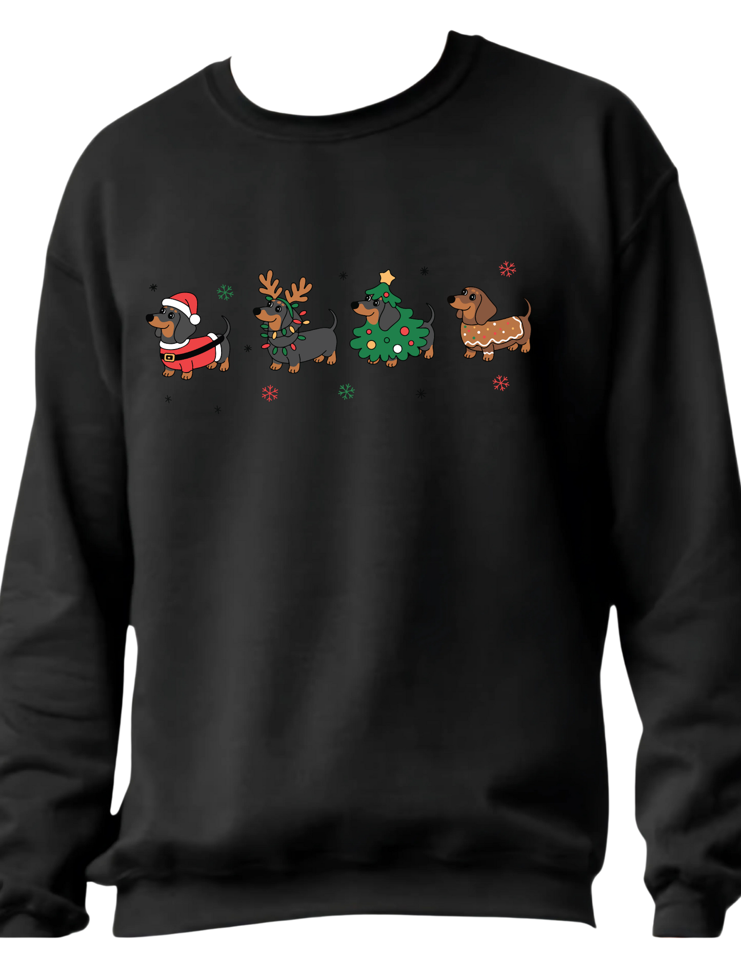 A Dachshund Christmas - Crewneck Sweater