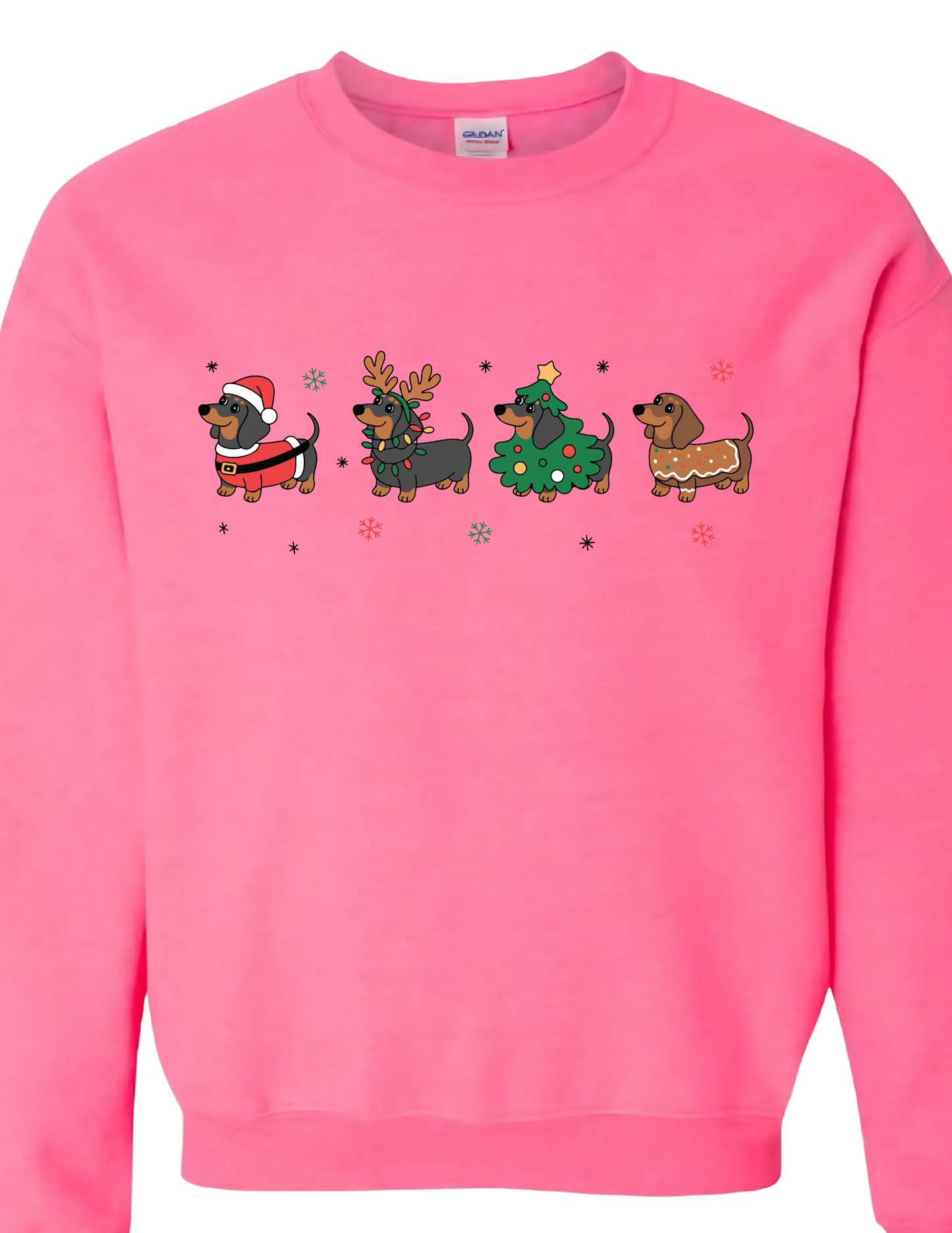 A Dachshund Christmas - Crewneck Sweater