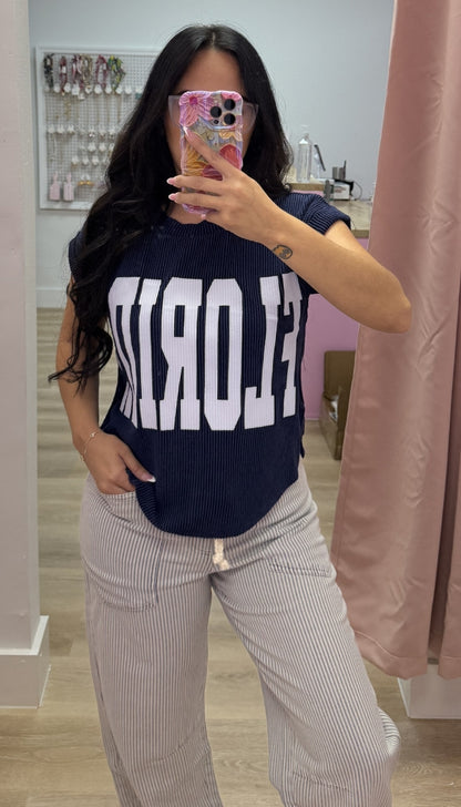 Florida Gal - Knit T-Shirt