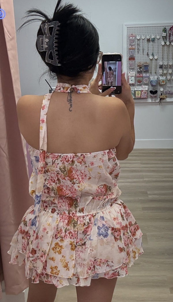 Gemma - Floral Mini Dress