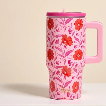 Pink Petals - 20oz Insulated Tumbler