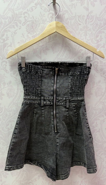 Easy Breezy - Denim Romper