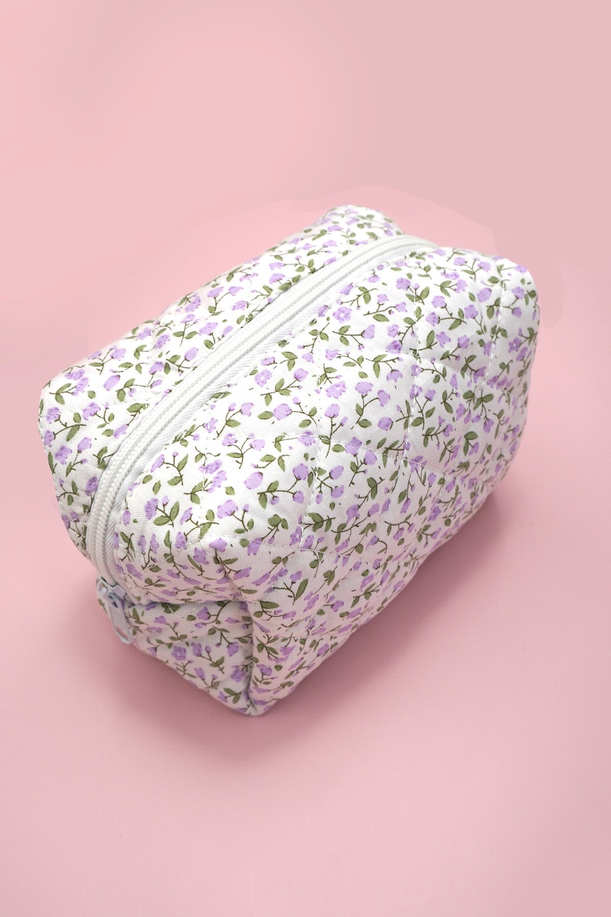 Quilted Cosmetic Bag