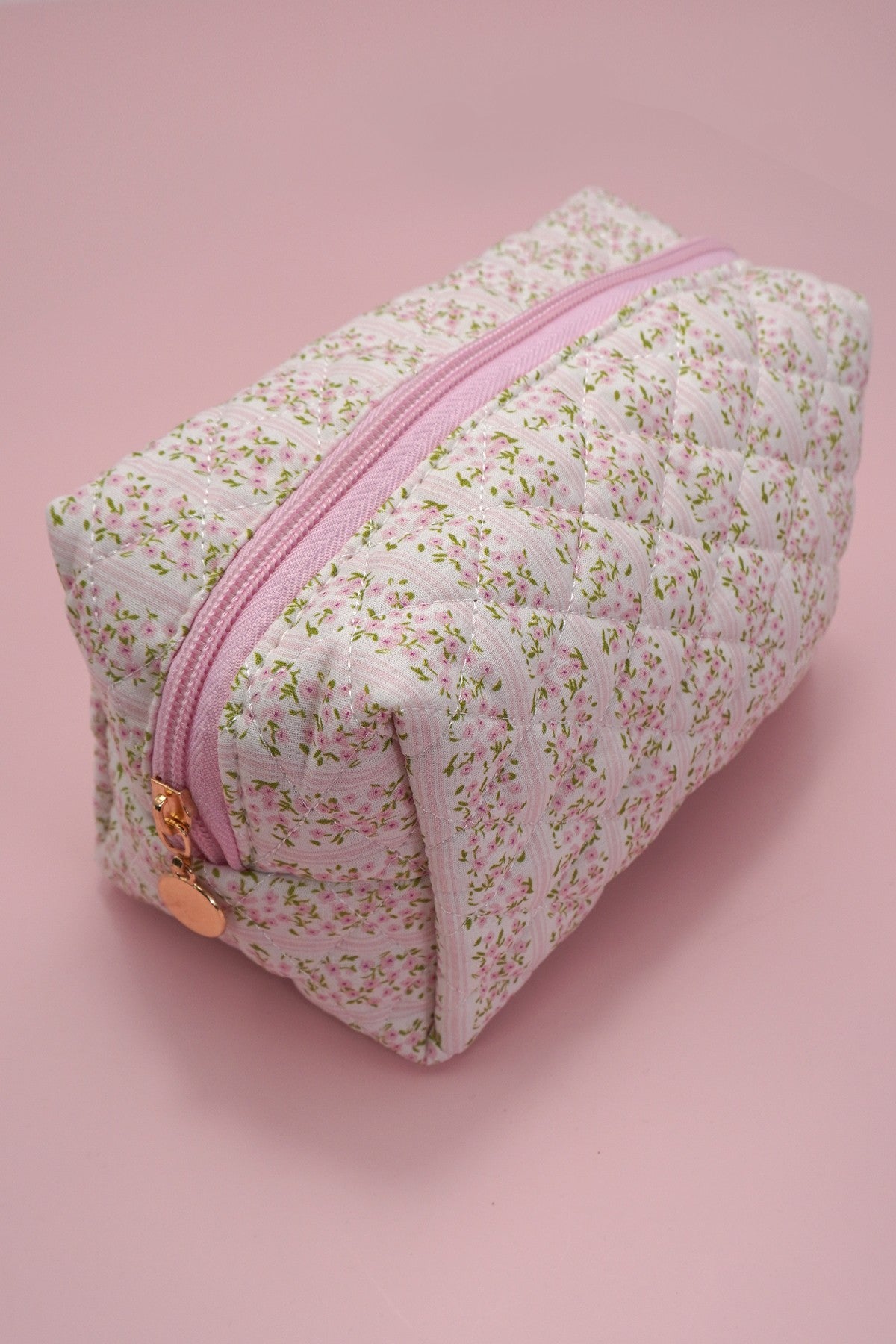 Quilted Cosmetic Bag