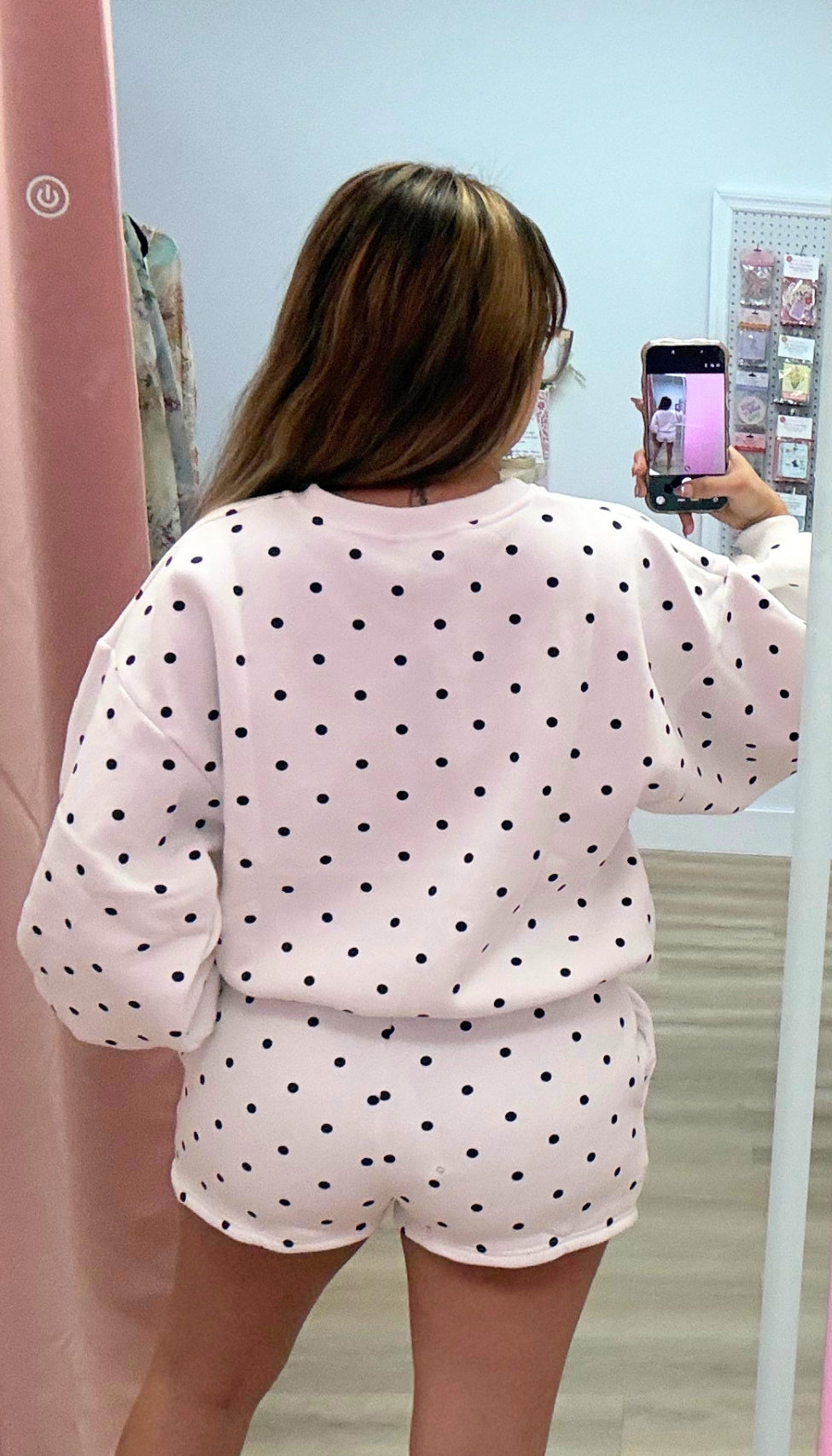Polka Pop - Crew & Shorts Set