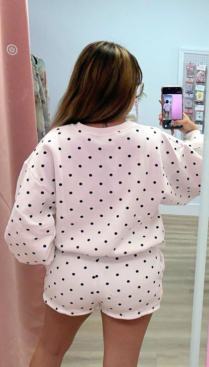 Polka Pop - Crew & Shorts Set