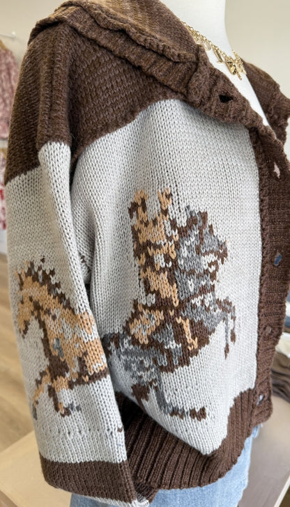 Mane Attraction - Knit Cardigan