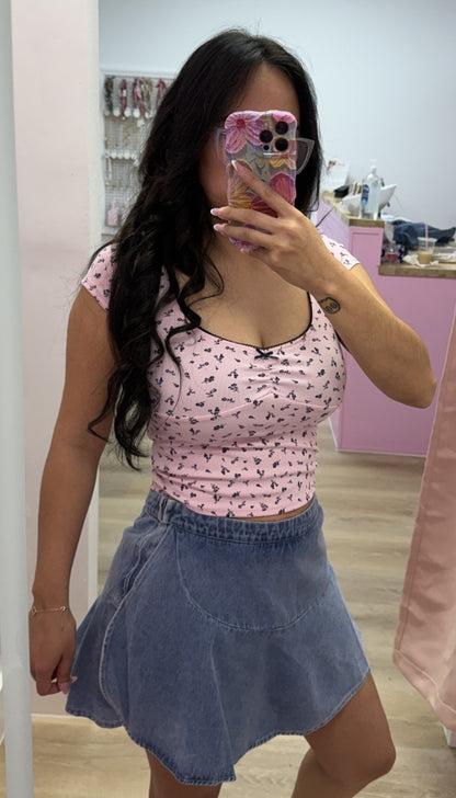 Kiki - Ruffle Mini Skort
