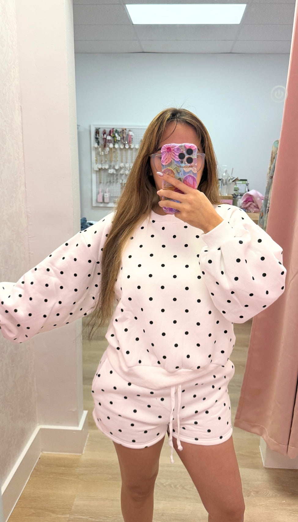 Polka Pop - Crew & Shorts Set