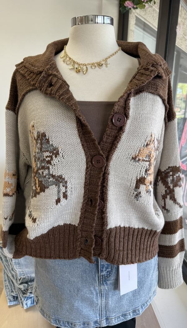 Mane Attraction - Knit Cardigan
