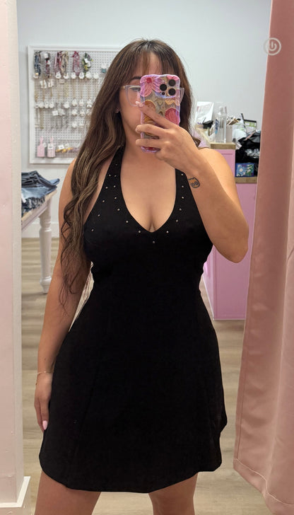 Rosy - Halter Dress