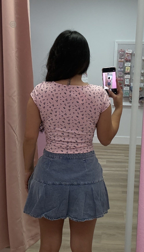 Kiki - Ruffle Mini Skort