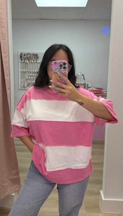 Polly - Color Block Tee