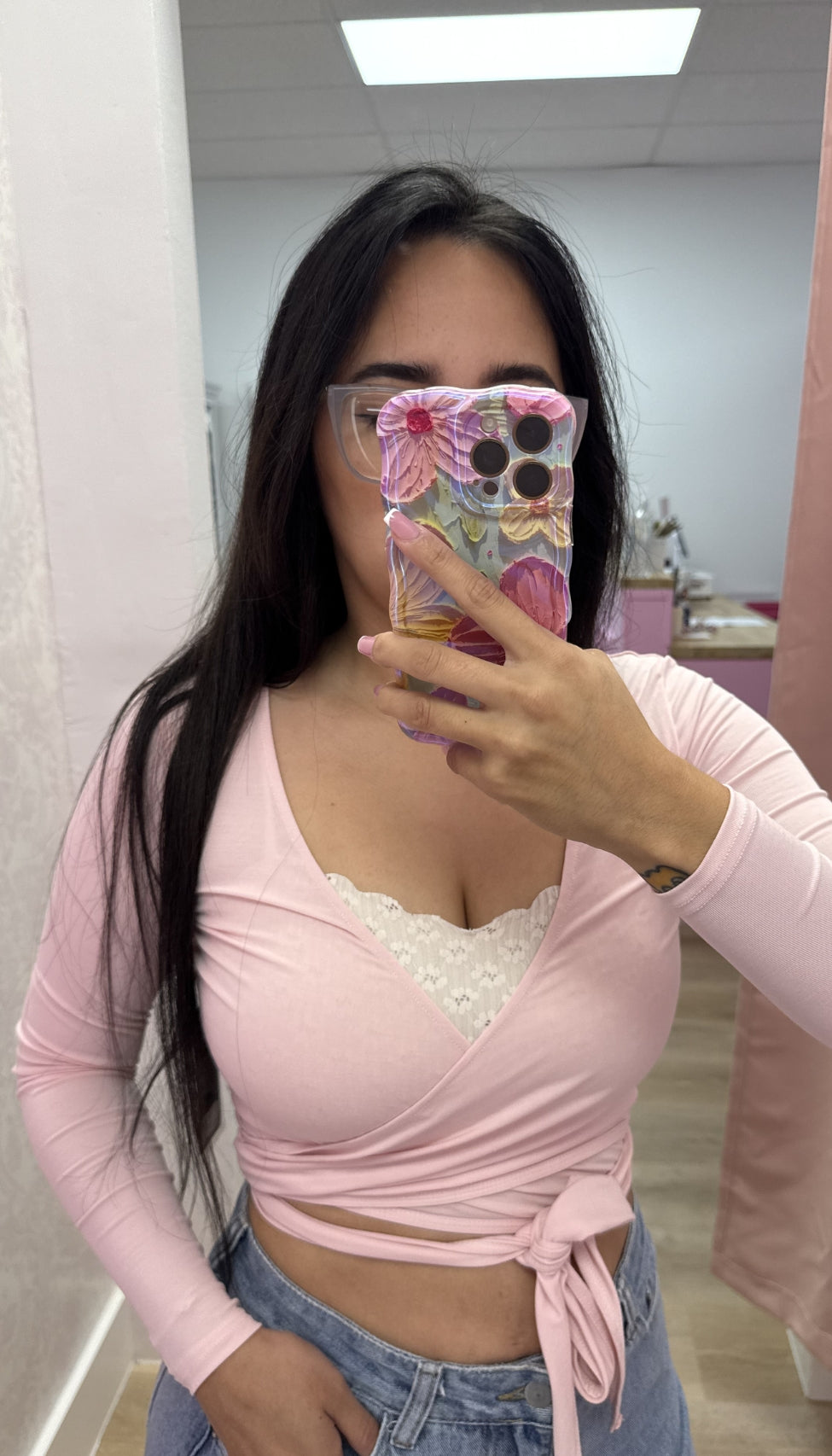 Kimi - V Wrap Top