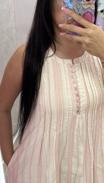 Anais - Pintuck Mini Dress