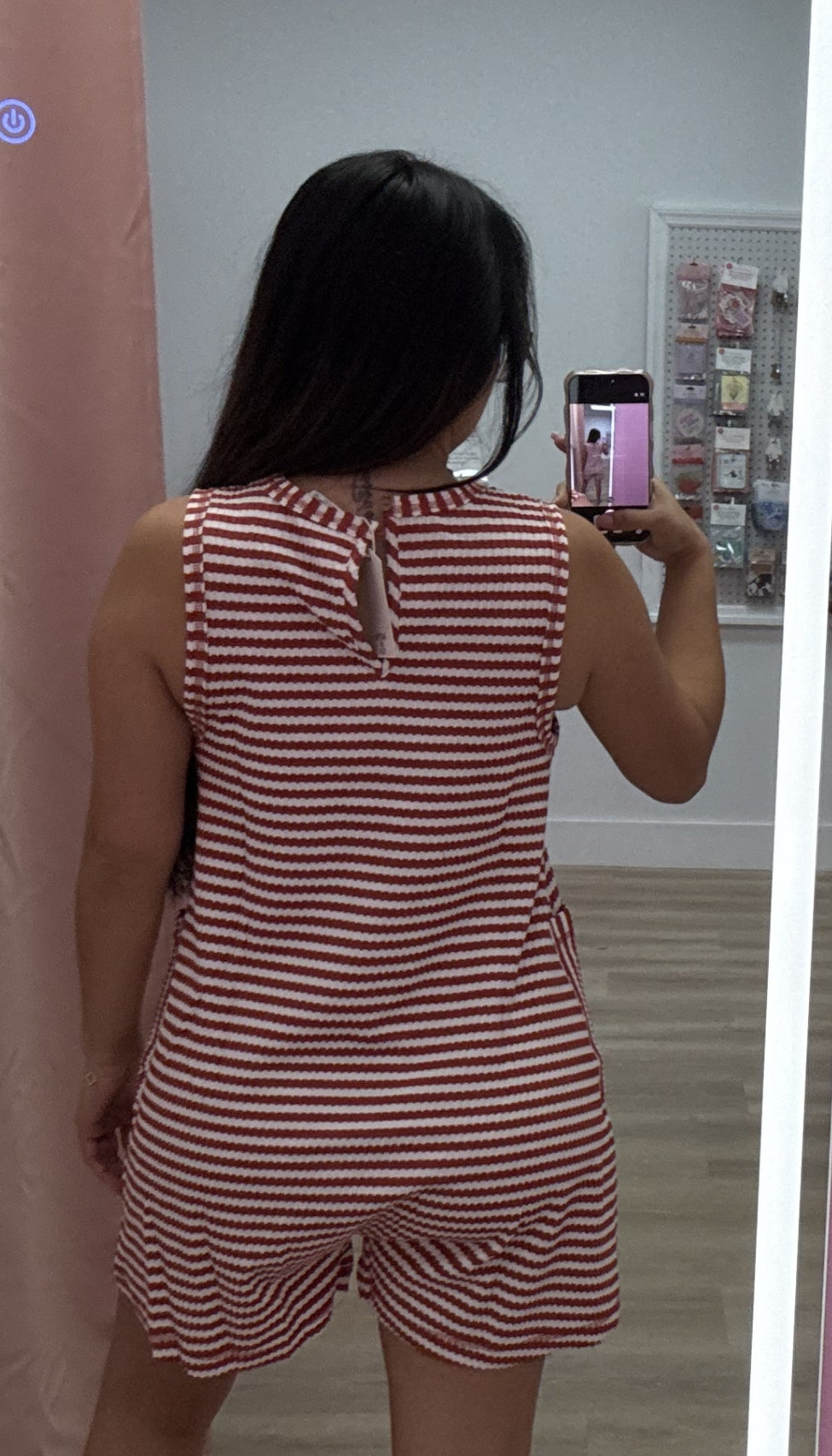 Homebody - Striped Romper