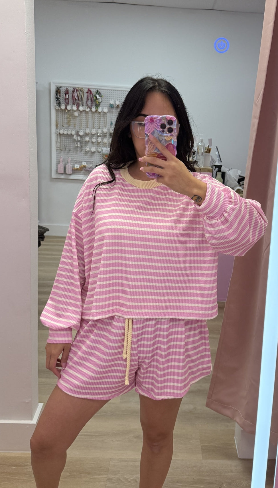 Cotton Candy - Striped Textured Set