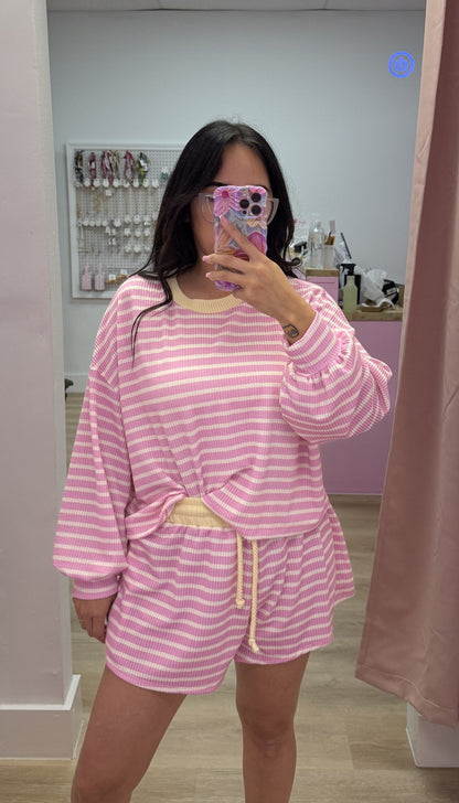 Cotton Candy - Striped Textured Set