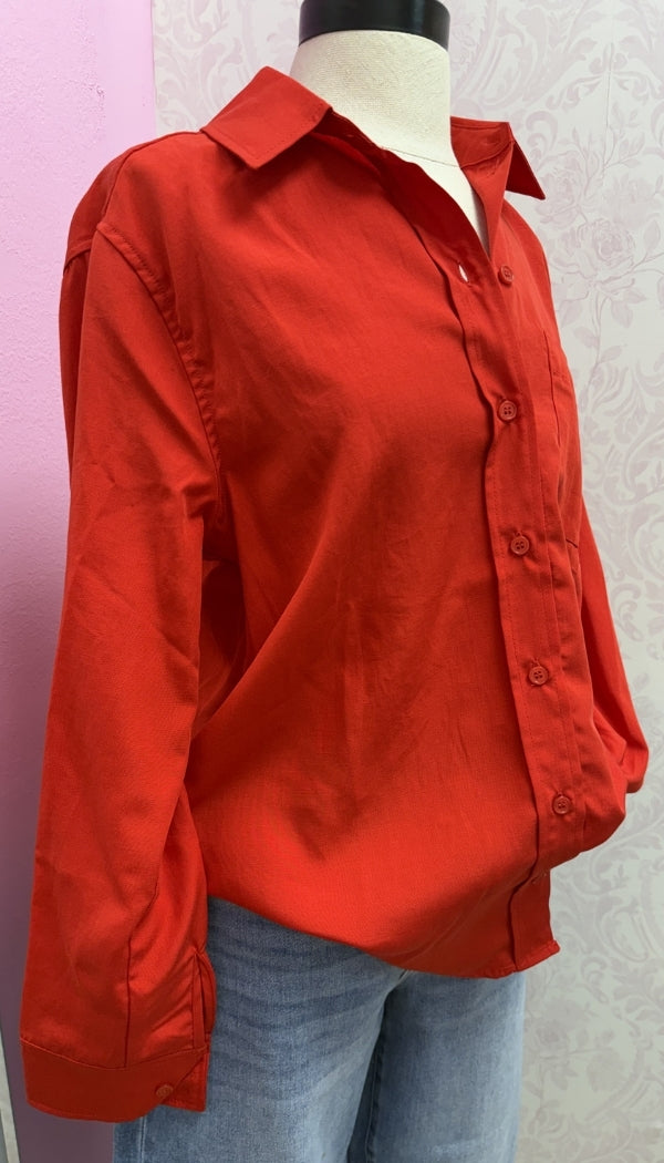 She's Busy - Button-Up Shirt