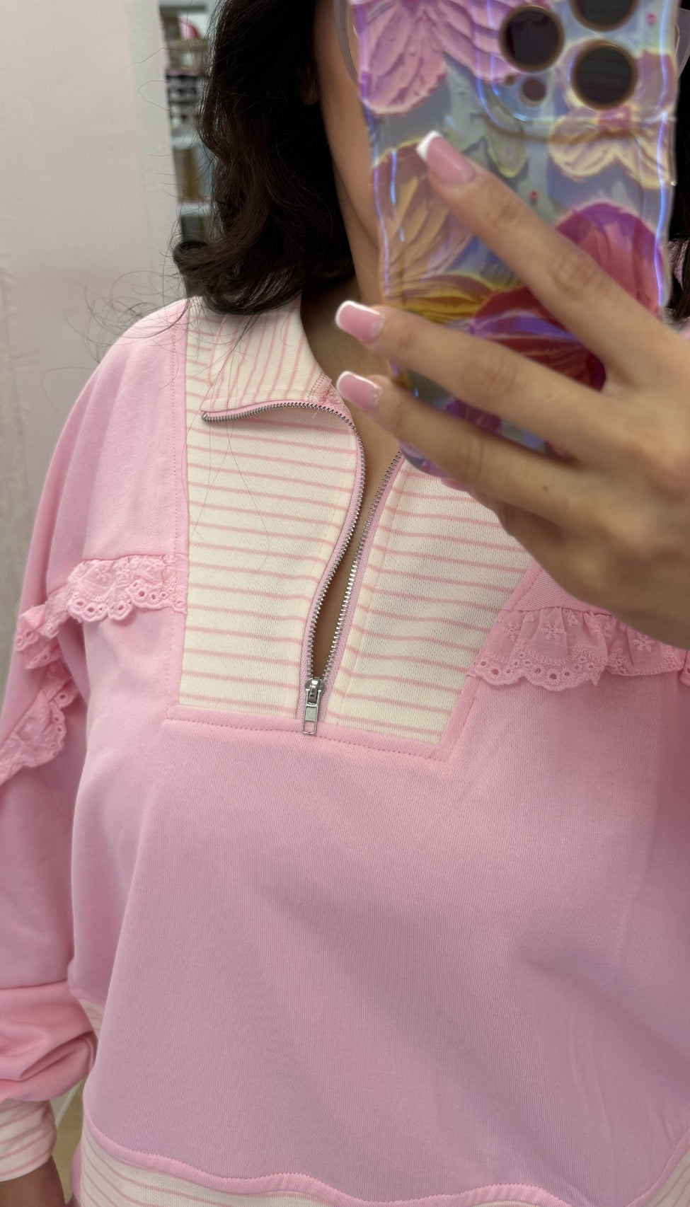 Bubble Gum Pink - Ruffle Set