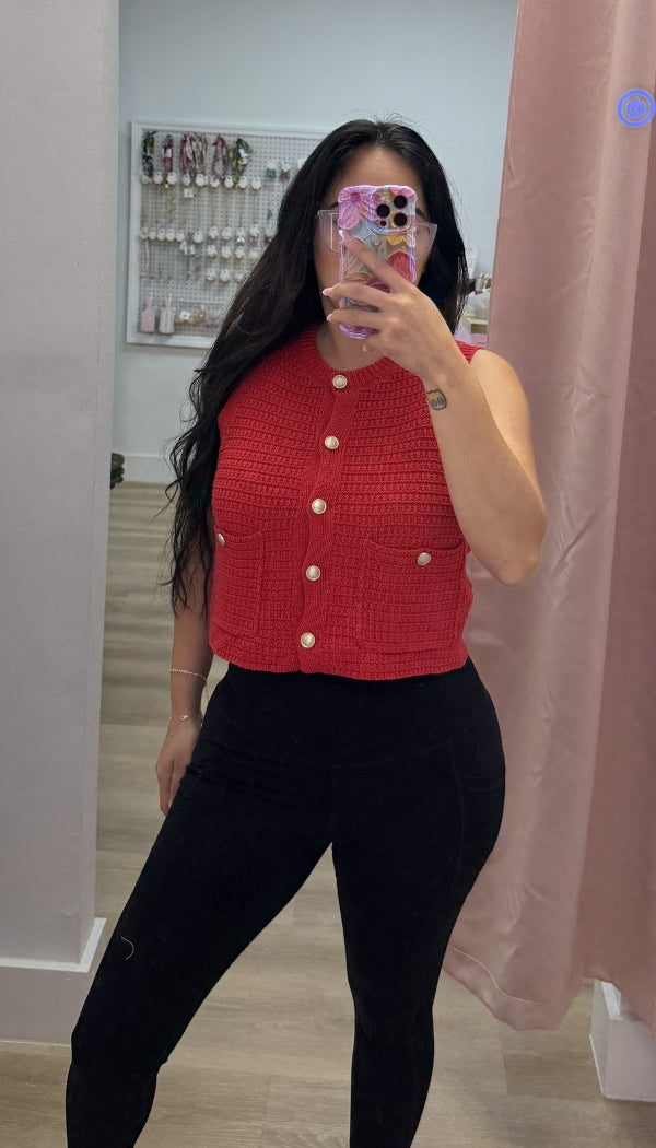 Sophie - Vest With Pockets
