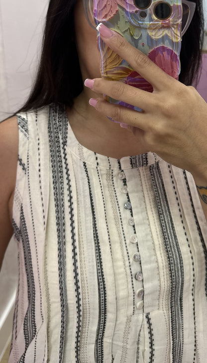 Anais - Pintuck Mini Dress
