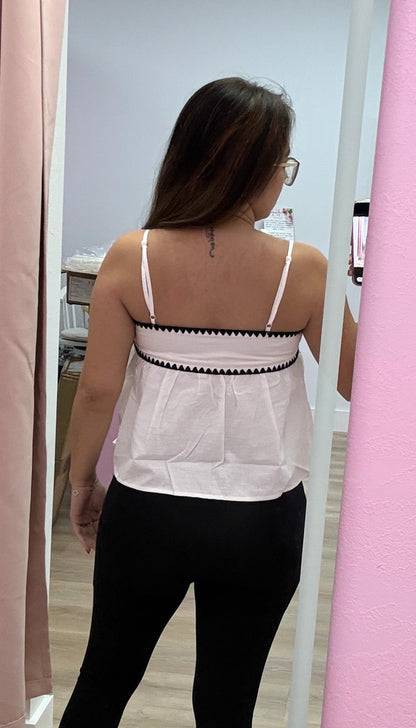 Ivory Whisper - Babydoll Top