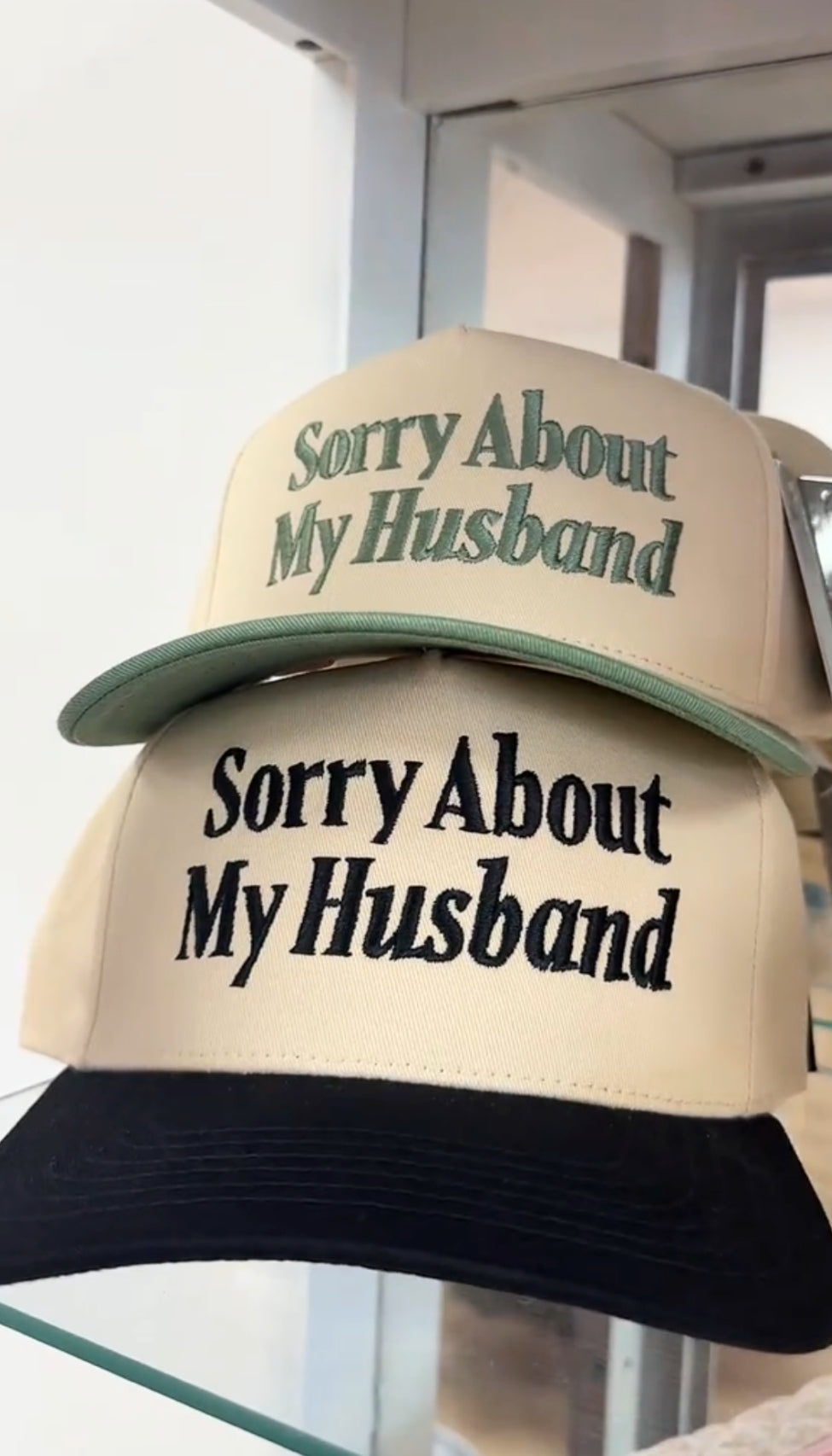 Sorry About My Husband - Trucker Hat