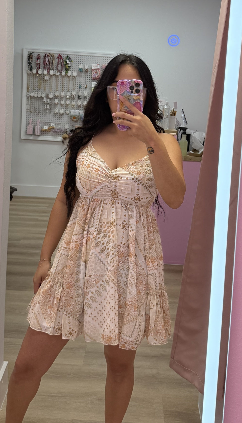Boho Paisley - Mini Dress