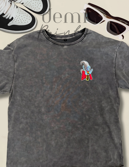 God of Destruction - Color block graphic t-shirt