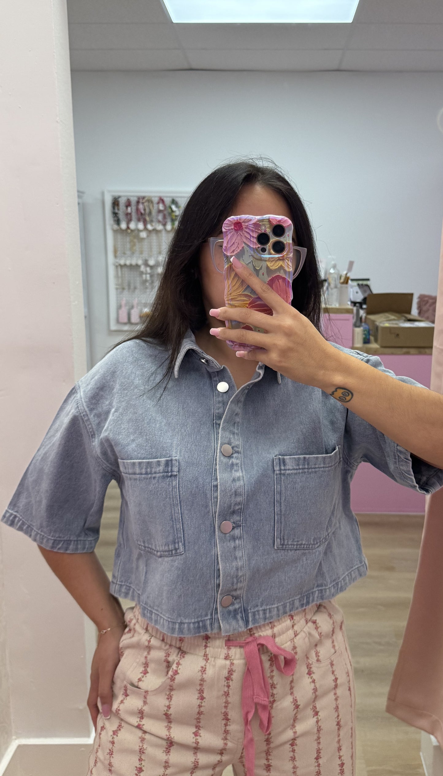 The Essential - Denim Top