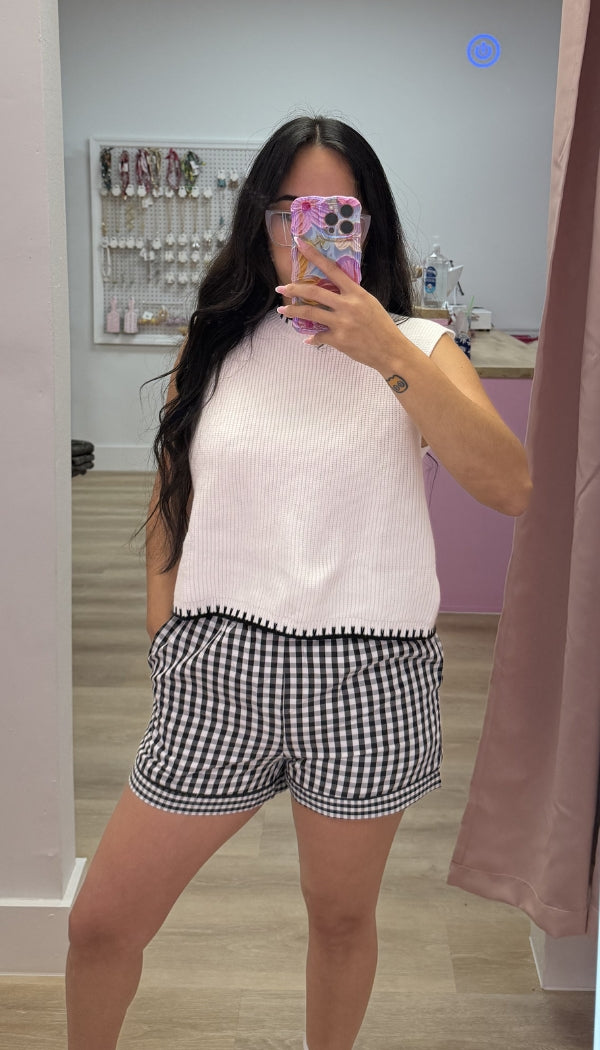 Jenny - Gingham Shorts