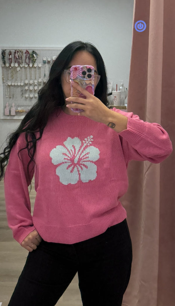 Aloha Hibiscus - Sweater