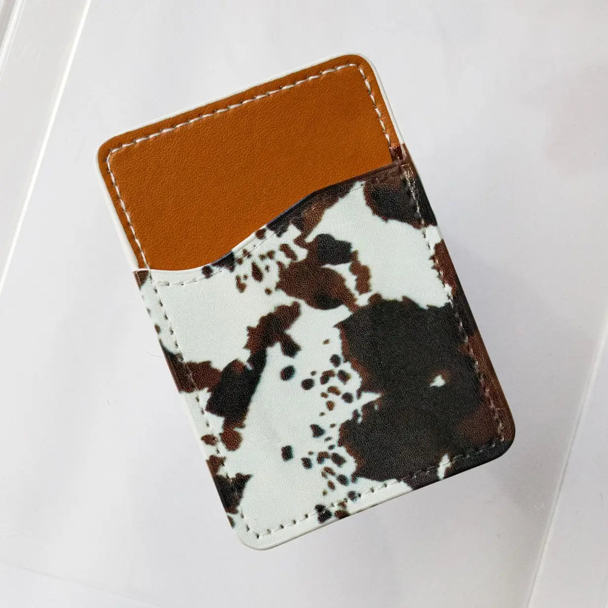 Cowhide Phone Pocket