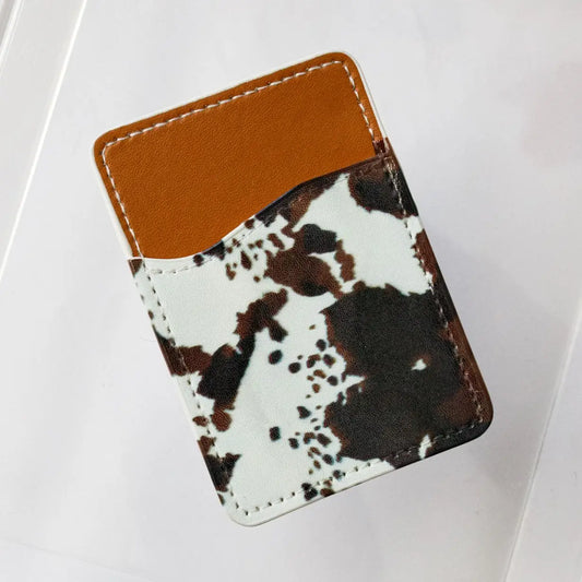 Cowhide Phone Pocket