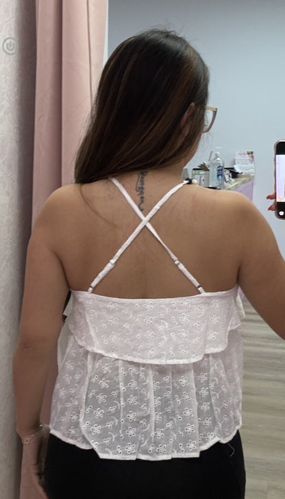Sweet Pea - Eyelet Top