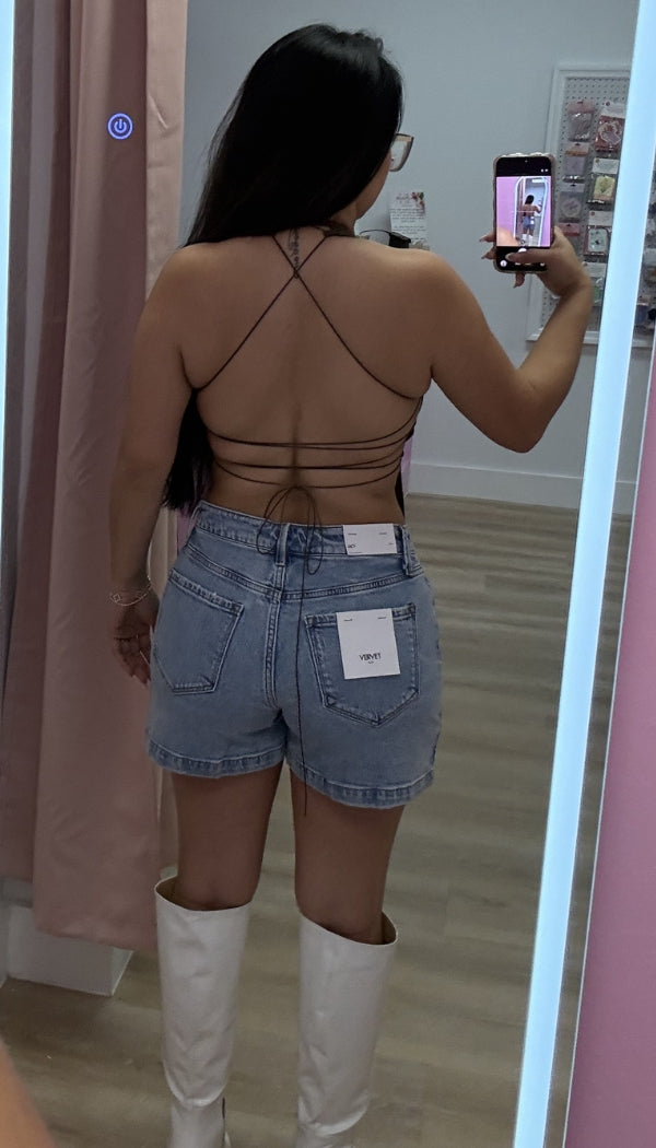 Lace Me Up - Halter Top