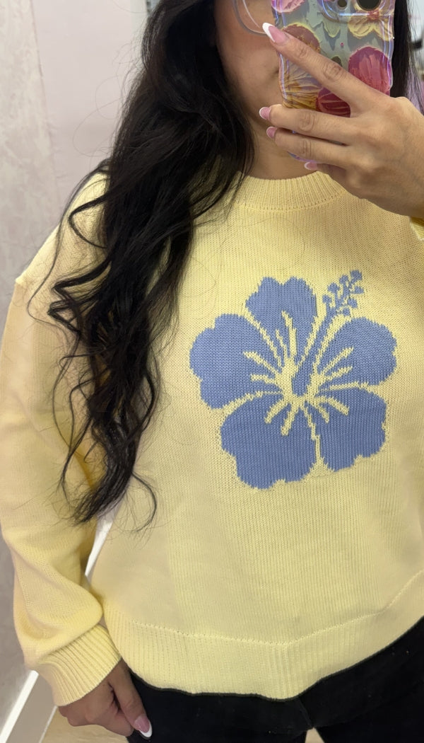 Aloha Hibiscus - Sweater