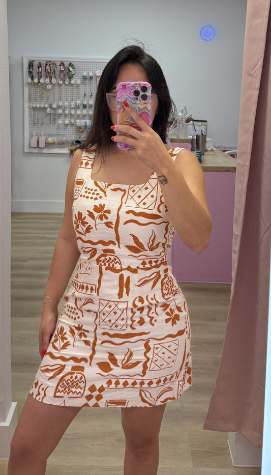 Flor Azteca - Mini Dress