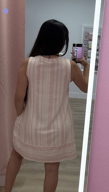 Anais - Pintuck Mini Dress