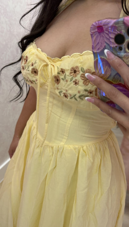 Sun Glow - Midi Dress