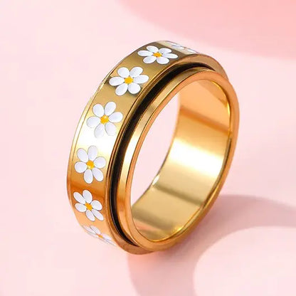 Daisy Spinner Ring