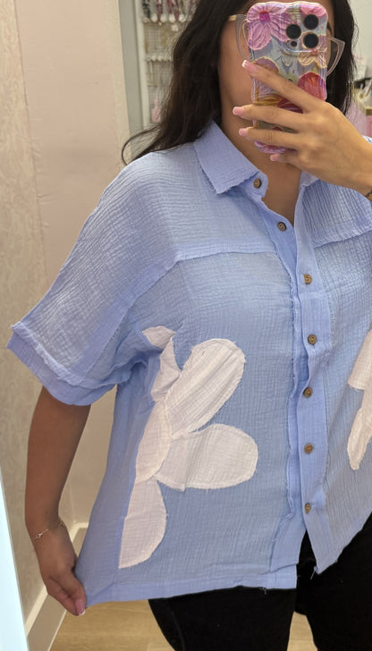 Patty - Flower Patch Top